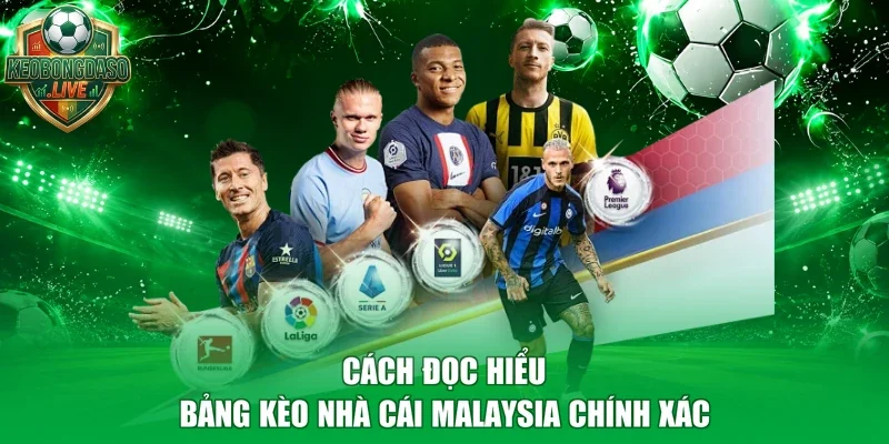 Cách đọc hiểu bảng kèo nhà cái Malaysia chính xác