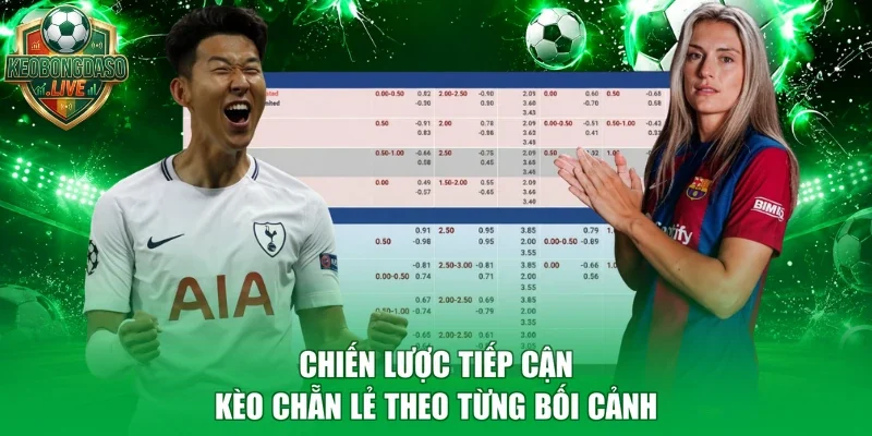 Chiến lược tiếp cận kèo chẵn lẻ theo từng bối cảnh